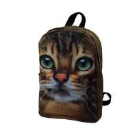 Popular And Fashionable Animal Cute Cat Printing For 3-7 Ages Kid School Bag Backpacks