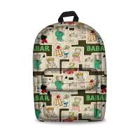 2017 Latest Designs Cartoon Picture Kids Children School Bag For 3-7 Ages